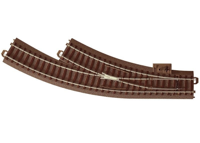 Trix 62672 Bogenweiche rechts Radius 360 mm (R1) 1:87 Spur H0