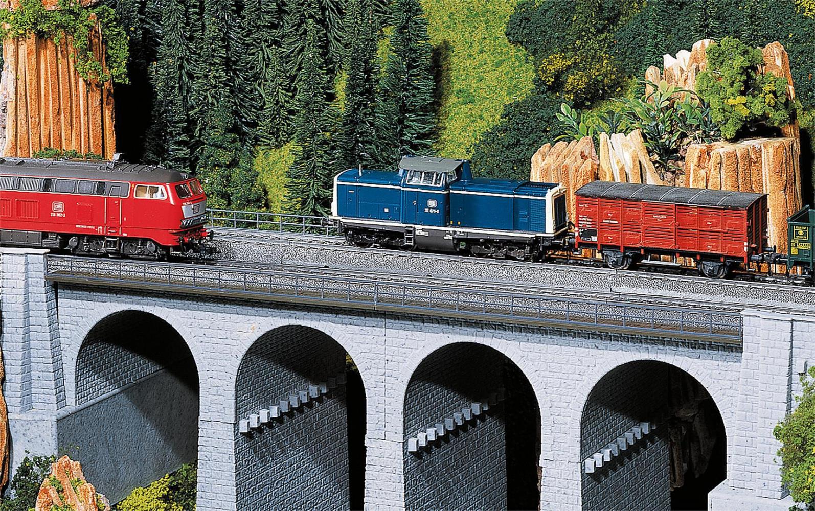 Faller 120477 Viadukt-Oberteil 1:87 Spur H0 Bausatz Neu OVP