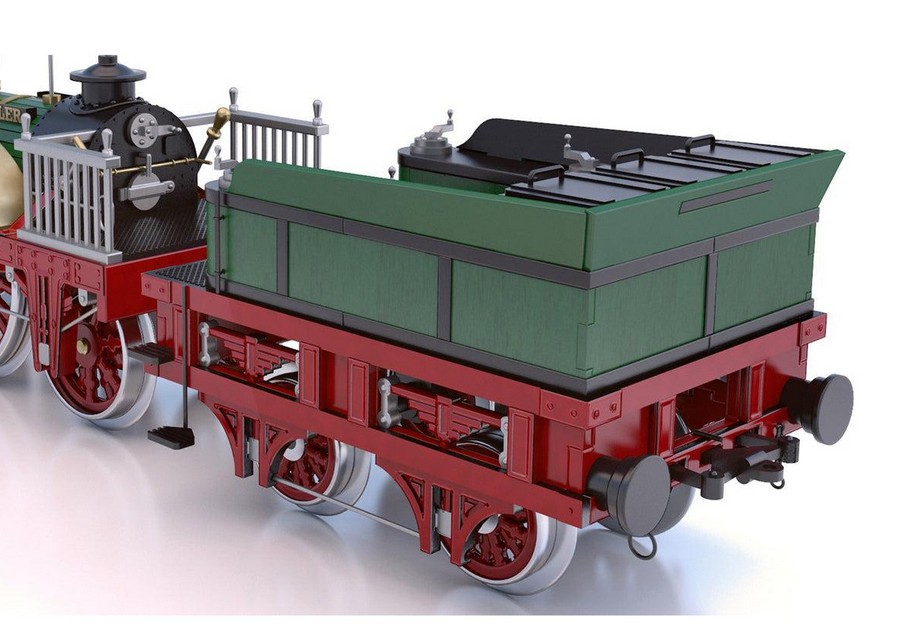 OcCre 54001 Adler Lok 1:24 Holzmodellbausatz NEU OVP