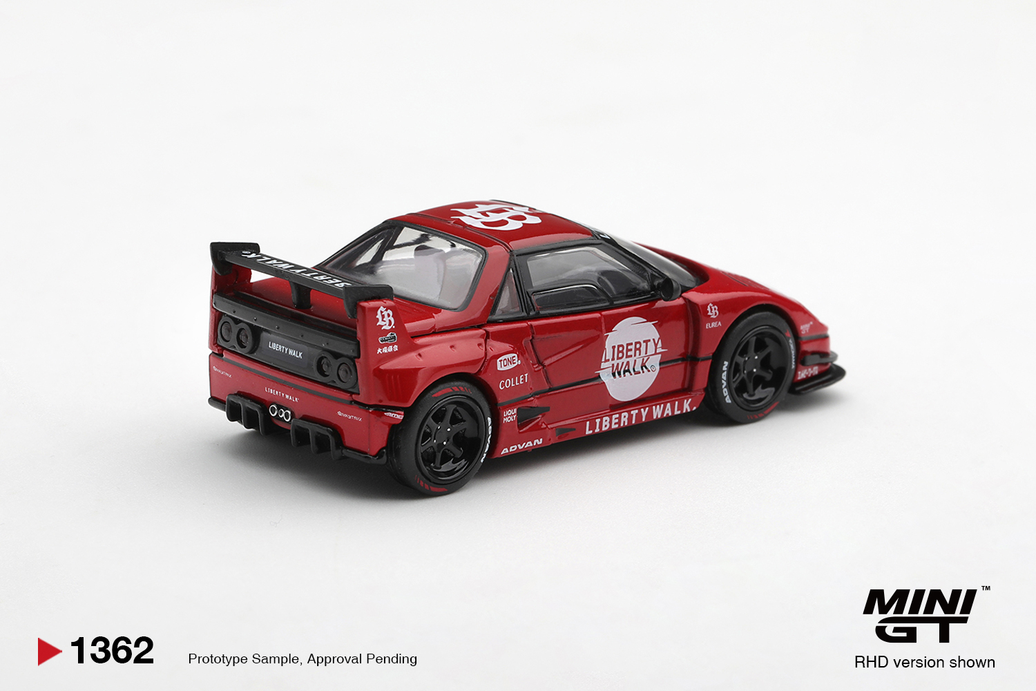 Mini GT 1362 1:64 MAZDA AZ-1 LIBERTY WALK LB40 HINOMARU RED 2026