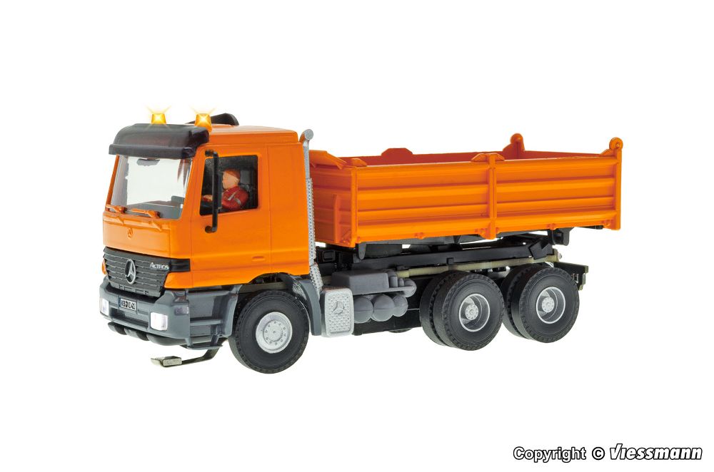 Viessmann 8041 MB ACTROS 3-achs Muldenkipper 1:87 Spur H0 Neu