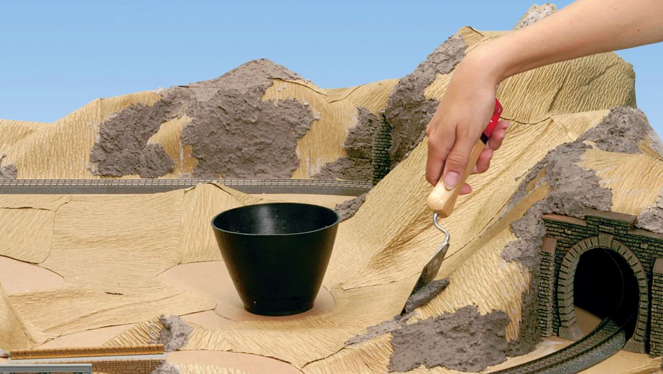 Noch 60880 Fels-Spachtel “Granit” grau 400 g NEU OVP
