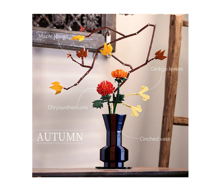 CaDA C59025W Blumenstrauß Herbst 1:1 Bausatz NEU OVP Bricks