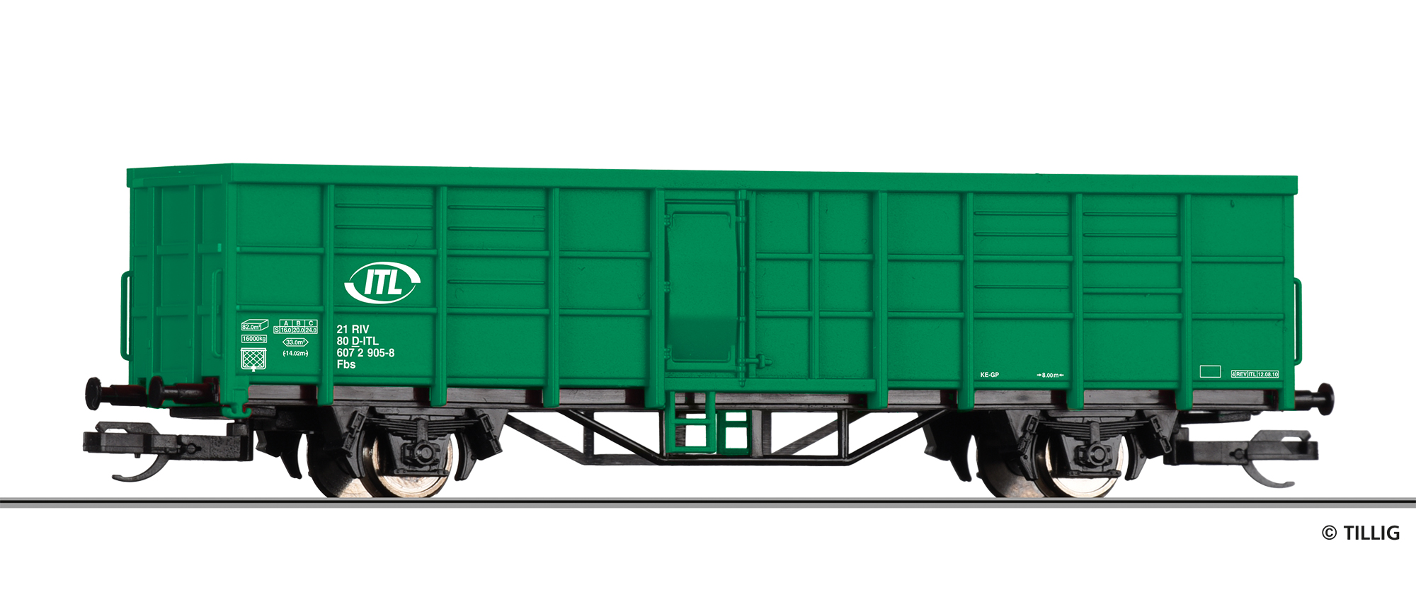 Tillig 14905 START-Offener Güterwagen Fbs der ITL