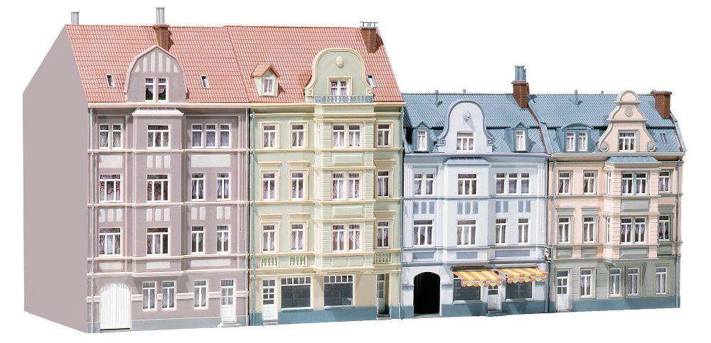 Faller 130915 Stadthäuserzeile Goethestraße 1:87 Spur H0 Bausatz