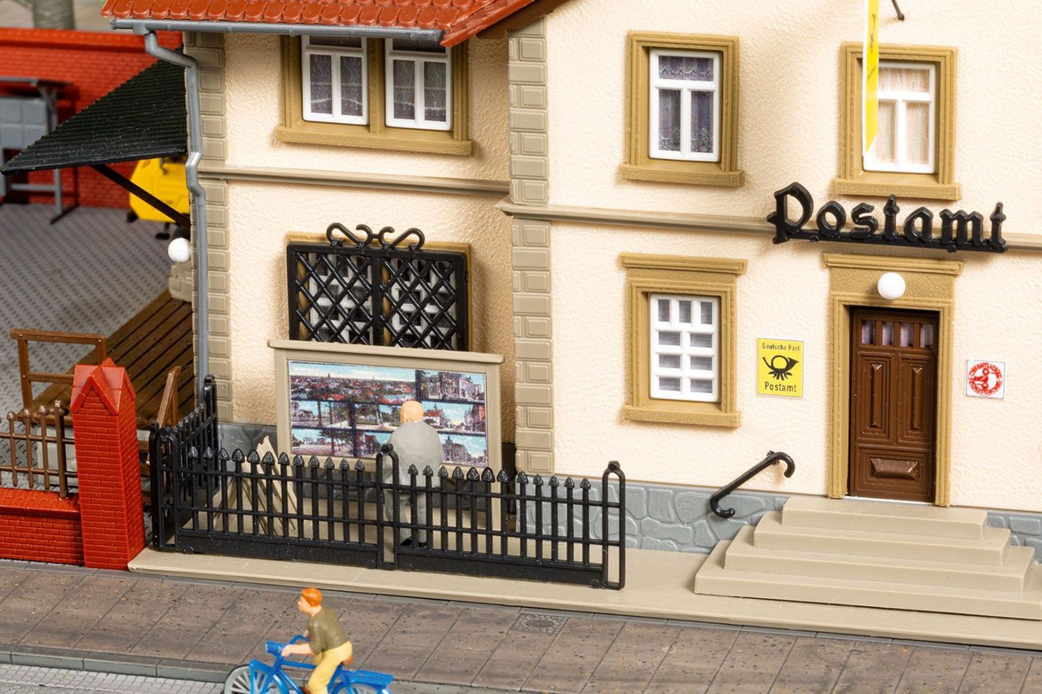 Auhagen 11479 Postamt 1:87 Spur H0 Bausatz Neu OVP