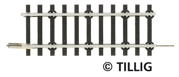 Tillig 83132 Übergangsgleis Standardgleis/Modellgleis 57 mm Spur TT