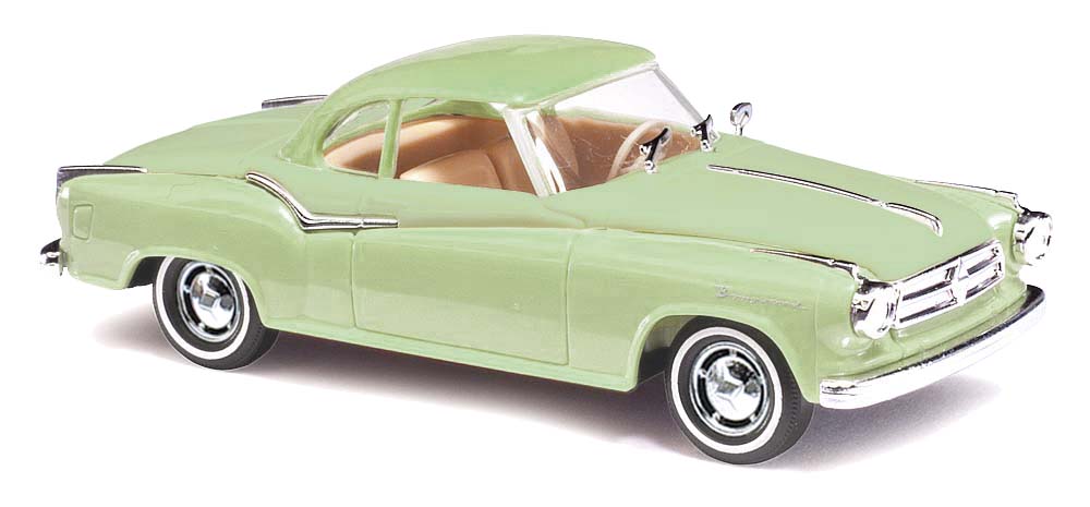 Busch 43109 Borgward Isabella Coupé Grün 1:87 Spur H0 Neu OVP