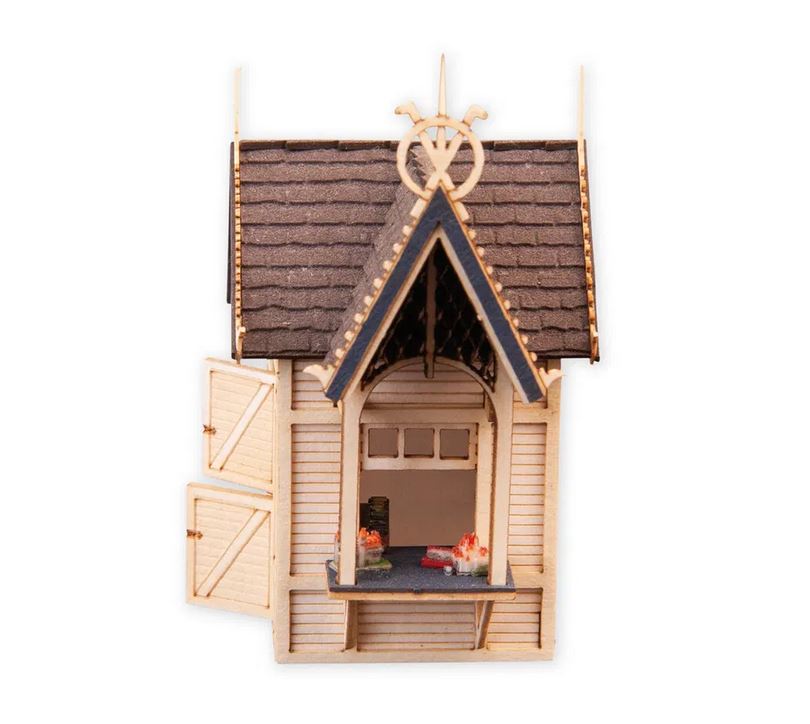Noch 14383 Souvenirstand 2,7 x 2,7 cm, 5,8 cm hoch 1:87 Spur H0