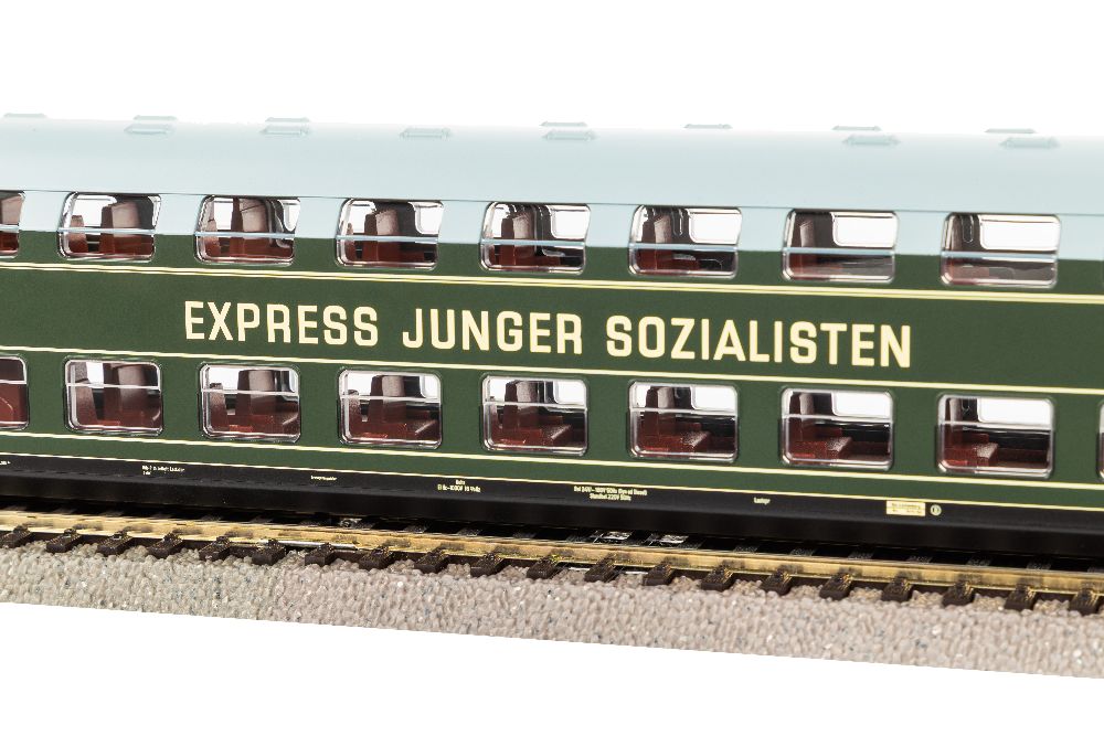 Piko 53125 5tlg Doppelstock-Gliederzug DGBe12 DR III 1:87 Spur H0