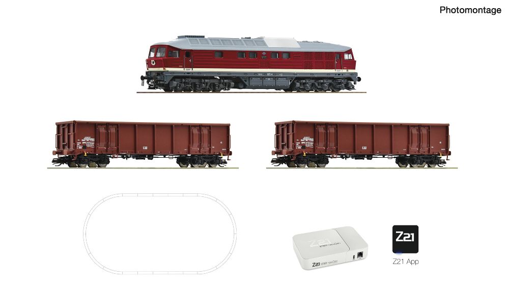 Roco 5190003 Z21 START newGen Digitalset: Diesellokomotive BR 132 Z21 APP