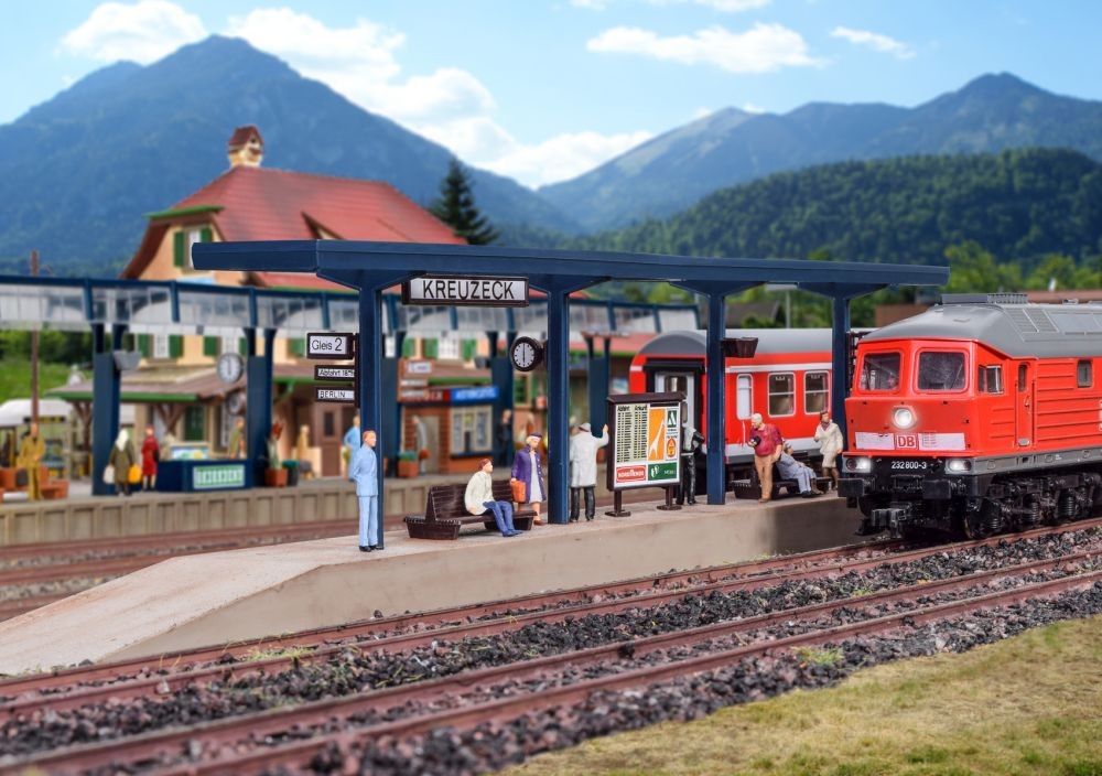 Vollmer 43537 H0 Bahnsteig Kreuzeck