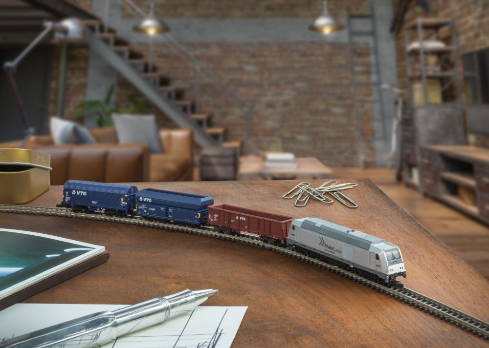 Märklin 81875 Startpackung moderner Güterverkehr 1:220 Spur Z