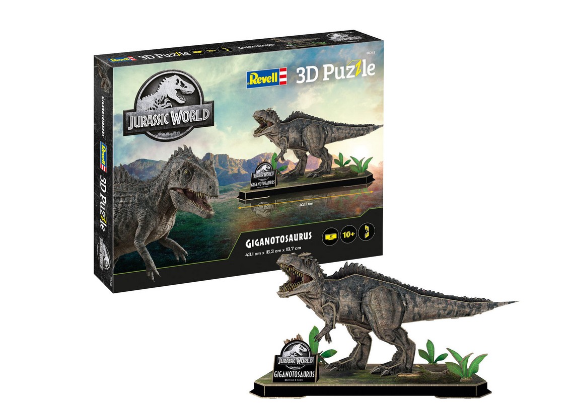 Revell 00245 Jurassic World - Giganotosaurus 3D Puzzle Neu OVP