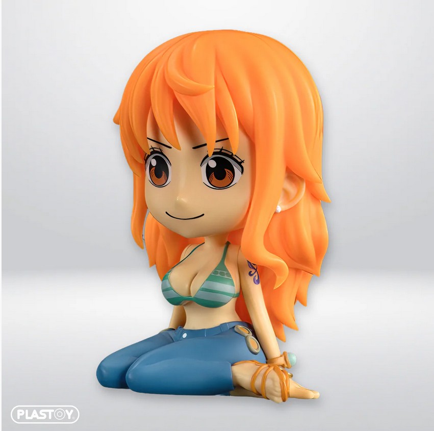 Plastoy 80169 One Piece Nami 15 cm NEU OVP Spardose