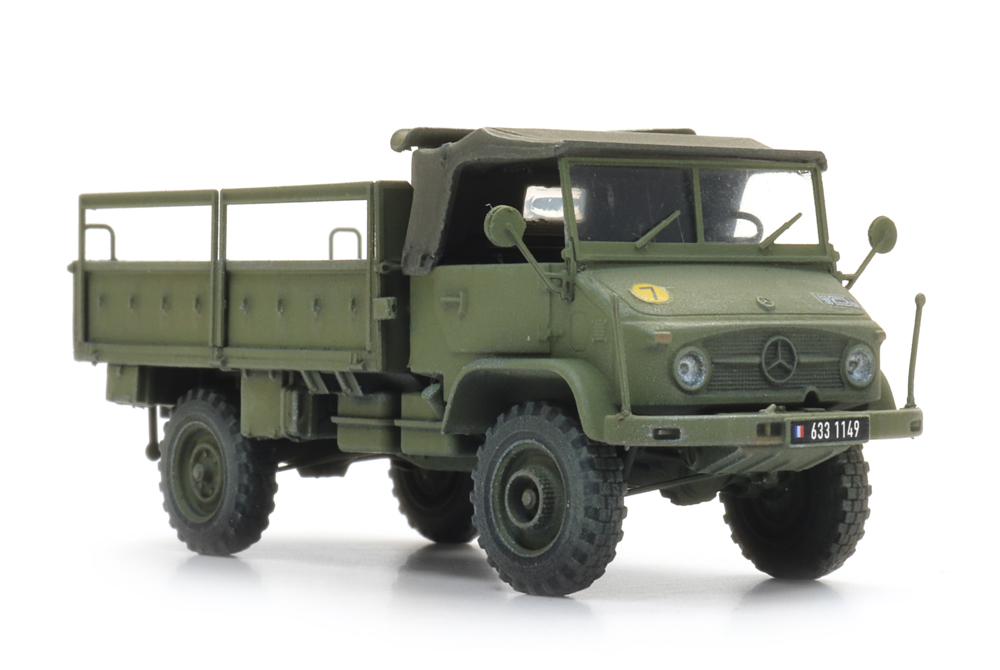 Artitec 6870780 FR Unimog 404s bakwagen open groen