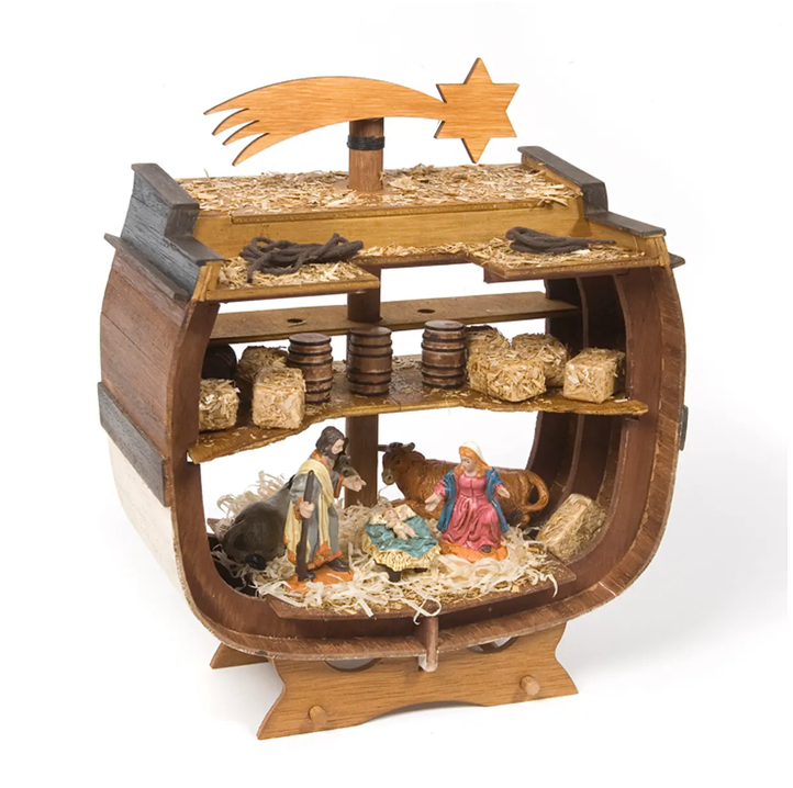 OcCre 50000 Bethlehem - Weihnachts-Krippe 1:90 Holzbausatz NEU
