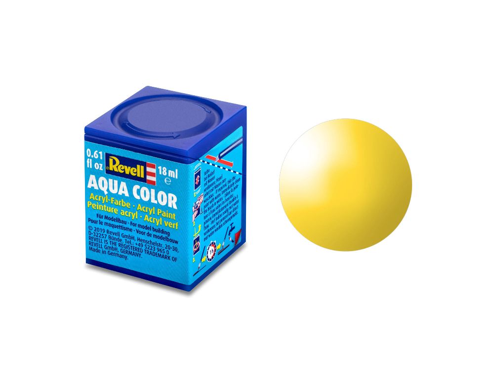 Revell 36112 Aqua Color gelb glänzend RAL 1018 18 ml NEU