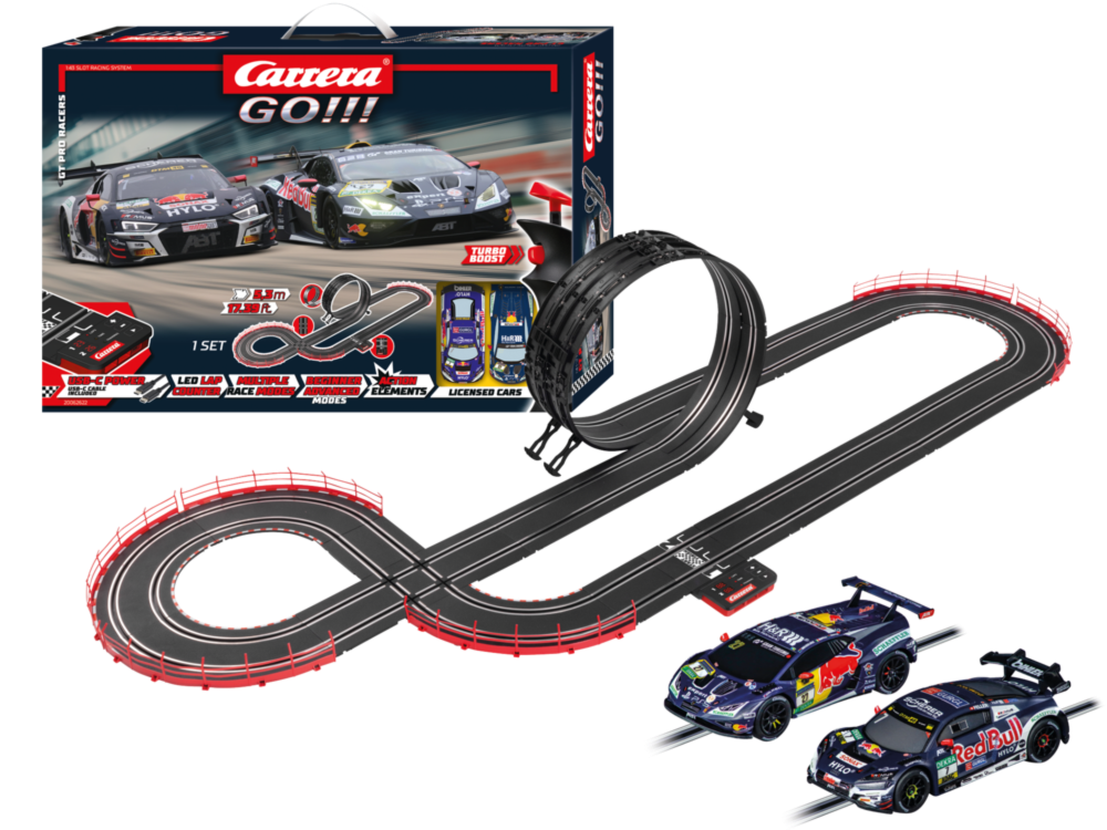 Carrera 20062622 GT Pro Racers GO!!! Autorennbahn Set NEU OVP