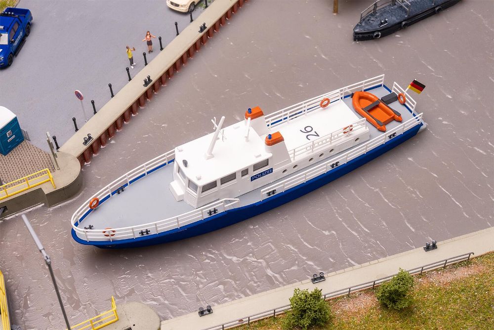 Faller 131019 Polizeiboot 1:87 Spur H0 Bausatz NEU OVP