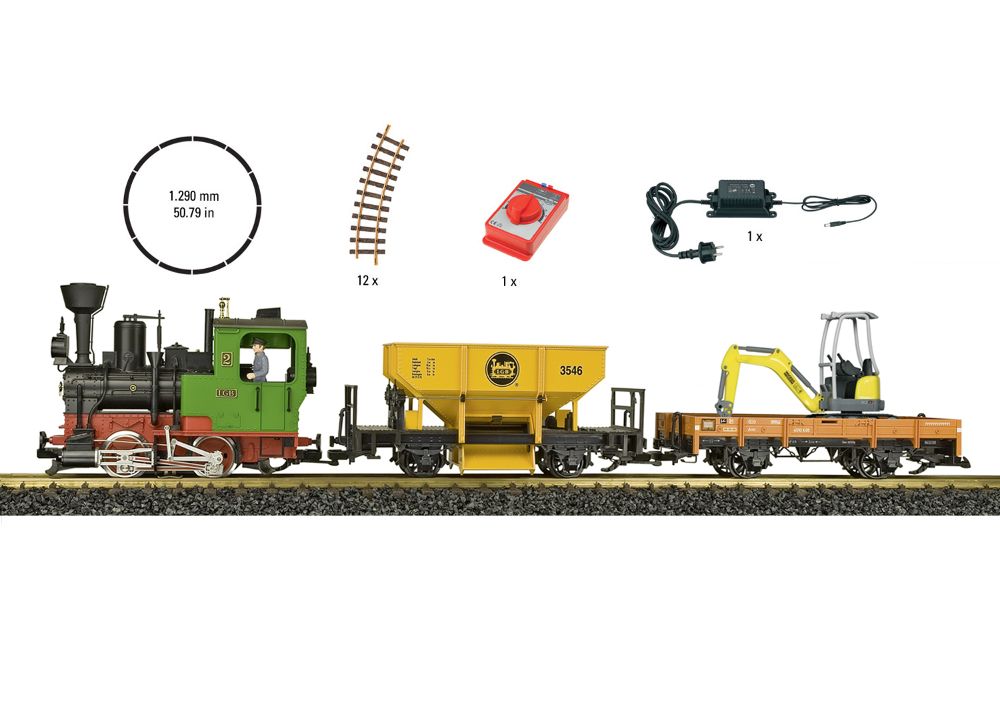 LGB 70403 Startset Güterzug 1:22,5 Spur G Neu OVP
