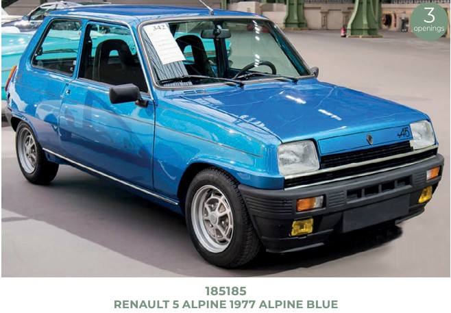 Norev 185185 Renault 5 Alpine 1977 Alpine Blue 1:18