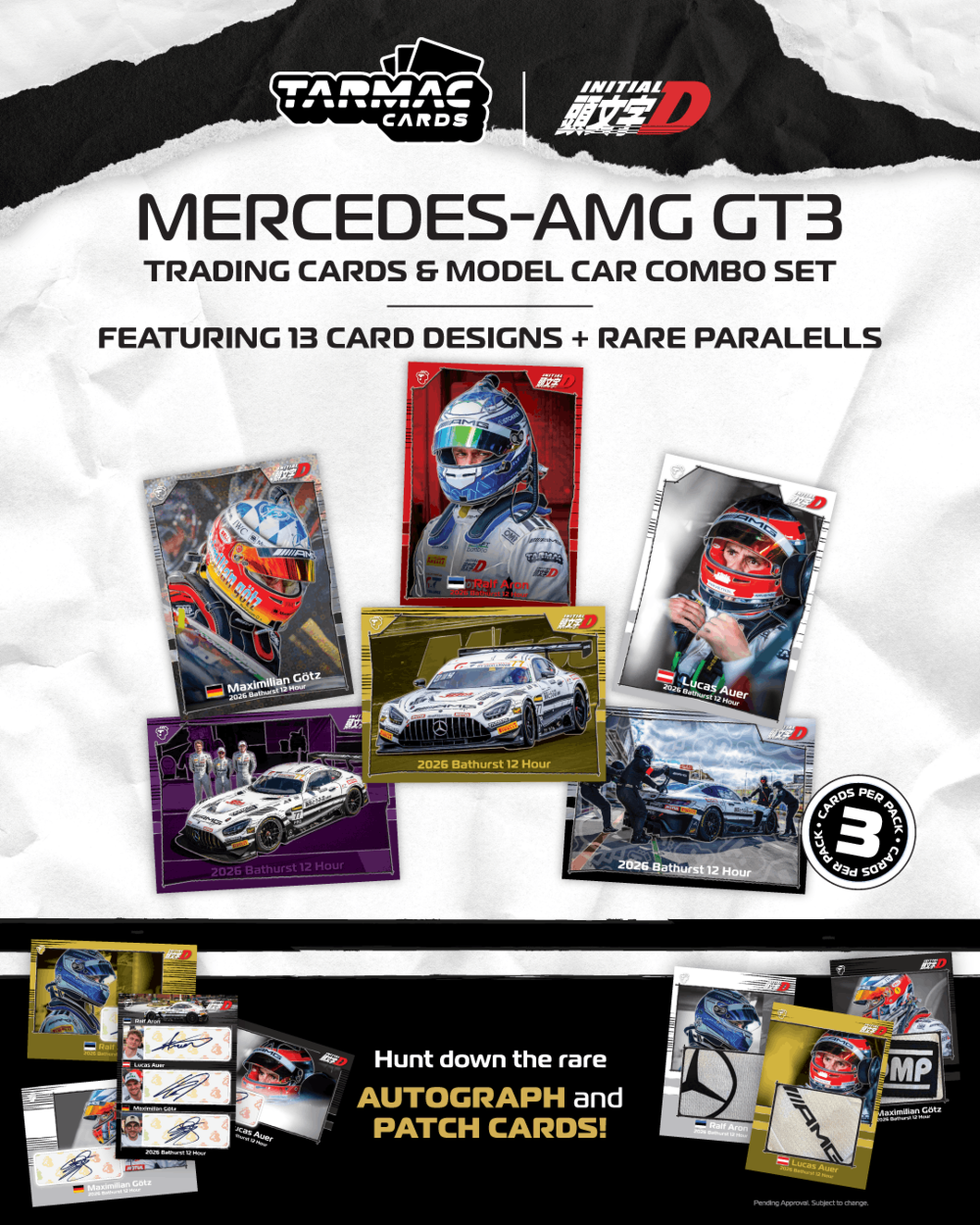 Tarmac Works T64-062-26BH77 1:64 MB AMG GT GT3 CRAFT-BAMBOO RACING BATHURST 12H 2026