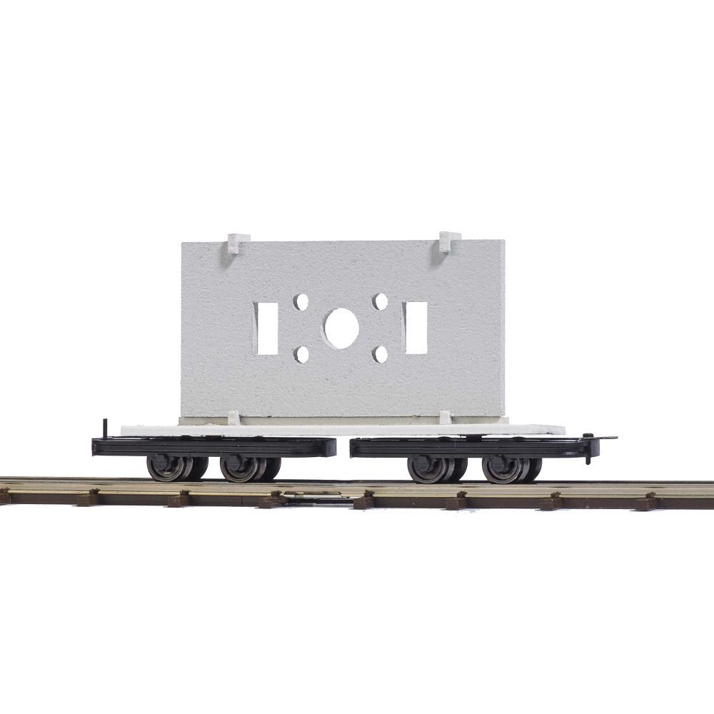 Busch 12249 Drehgestellwagen mit Betonelement 1:87 Spur H0f