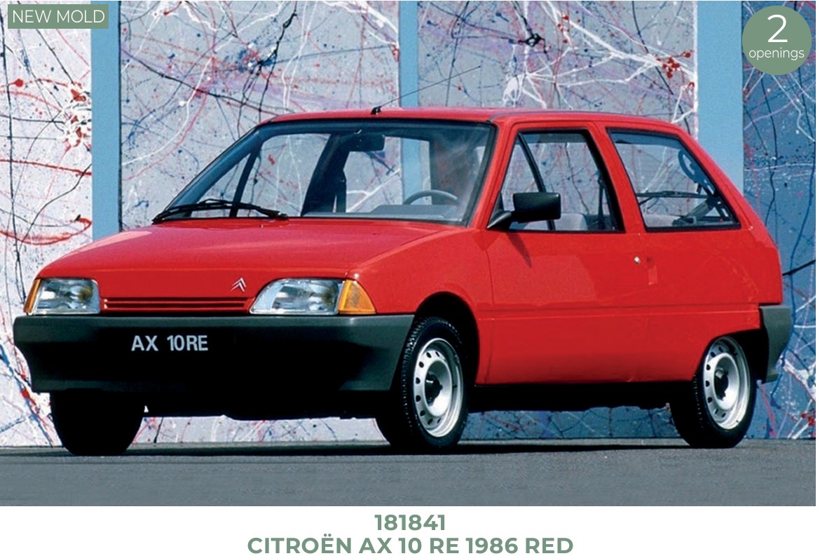 Norev 181841 Citroën AX 10 RE 1986 Red 1:18