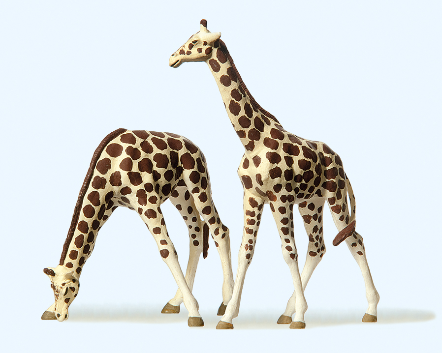 Preiser 20385 Giraffen 1:87 Spur H0 Neu OVP Tiere