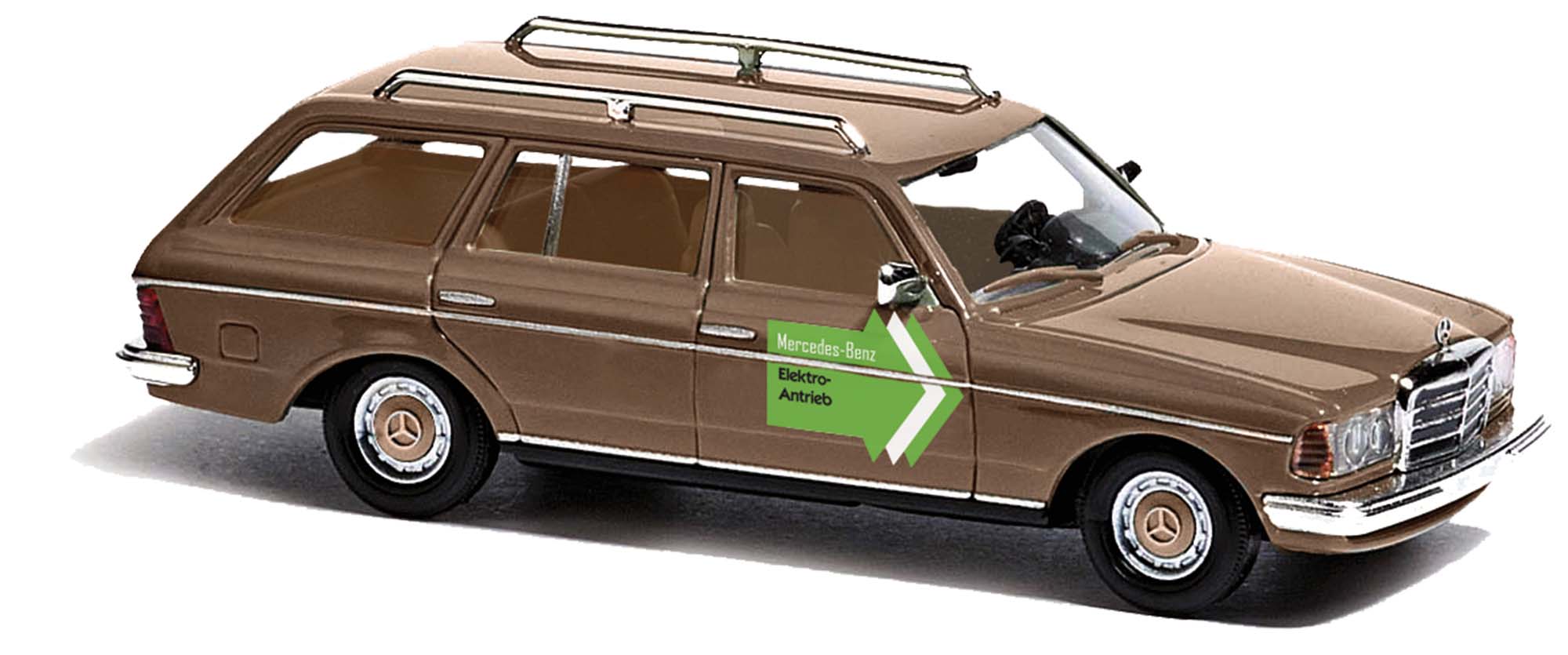 Busch 46816 MB W123 T-Modell Elektroantrieb Versuch 1:87 Neu