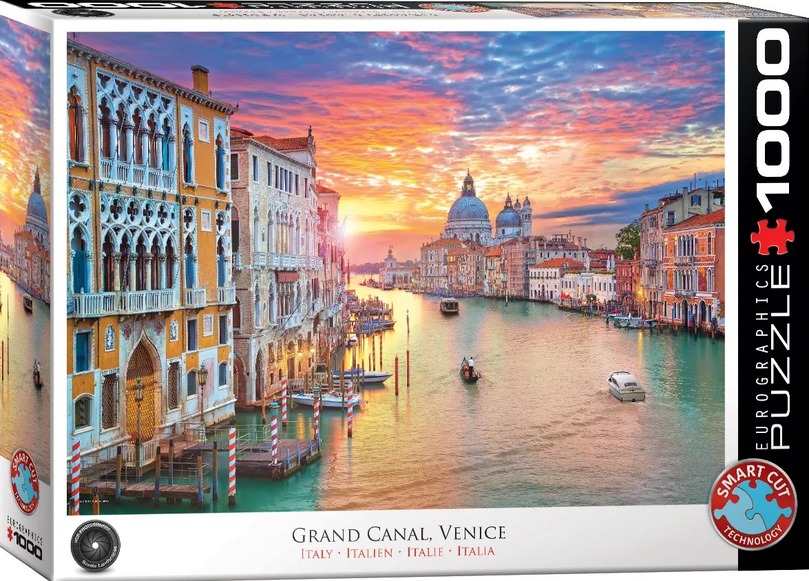 EUROGRAPHICS 6000-6167 Grand Canal, Venedig 1000 Teile Puzzle NEU OVP