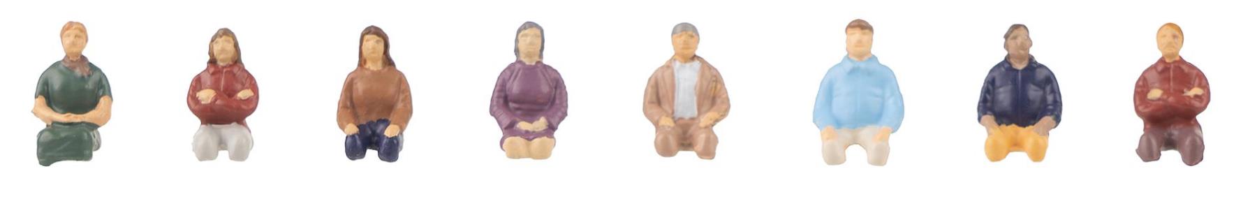 Faller 151685 Sitzende Personen ohne Beine 1:87 Spur H0 Neu OVP