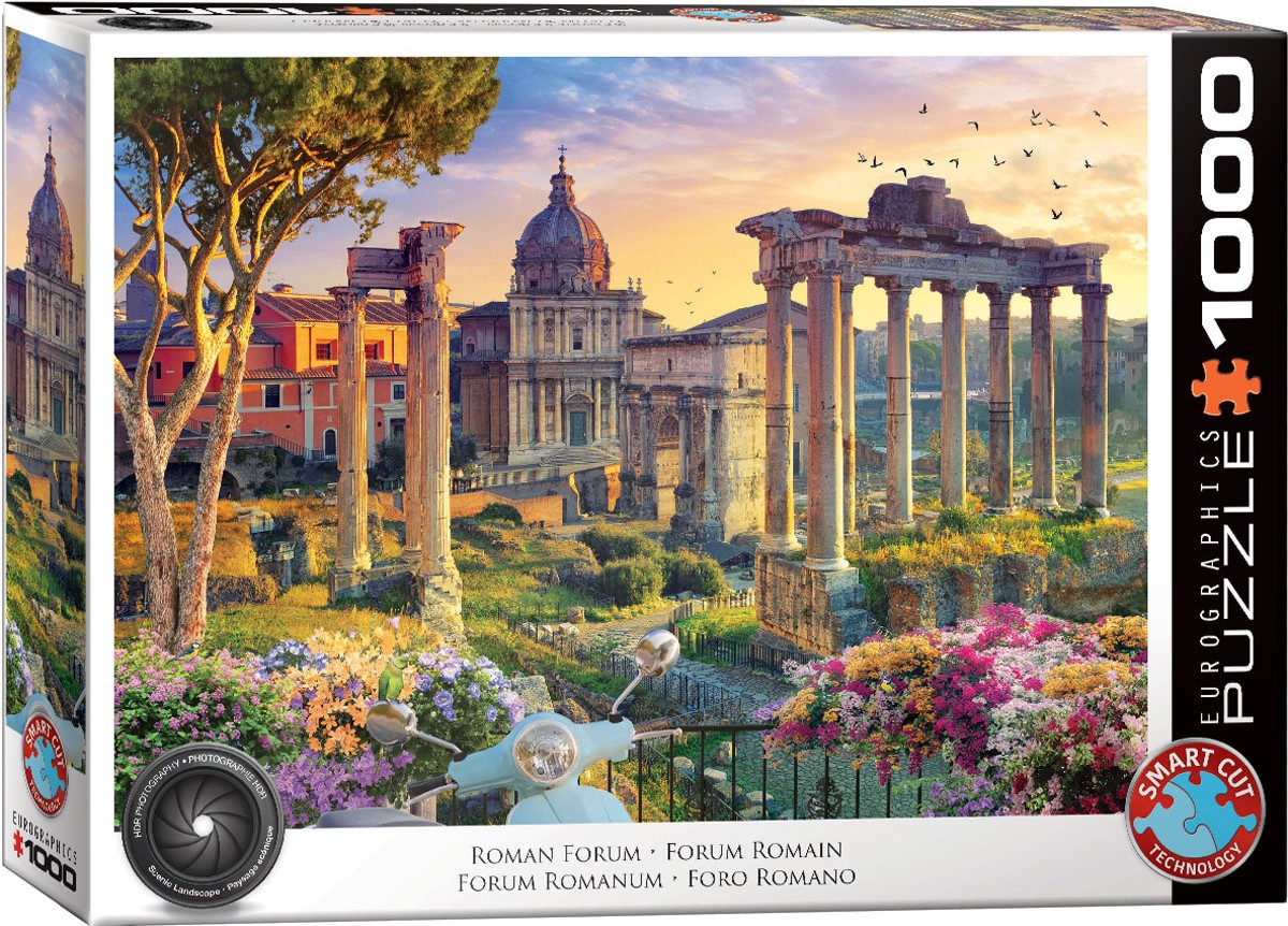 EUROGRAPHICS 6000-6003 Forum Romanum 1000 Teile Puzzle NEU OVP