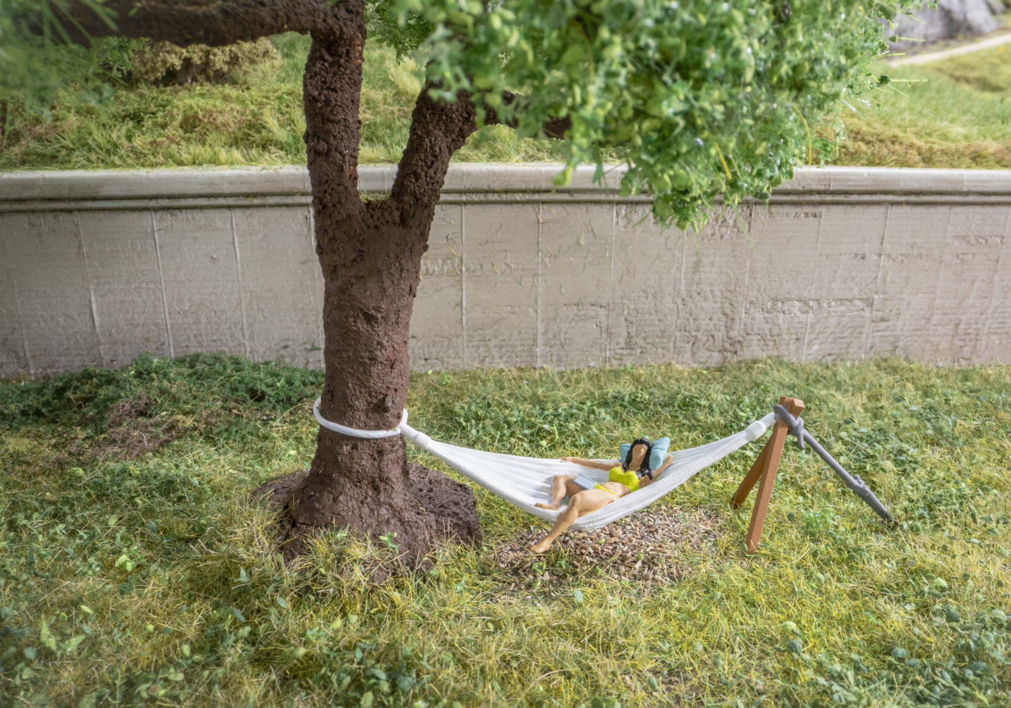 Noch 21773 micro-motion Baum mit Hängematte