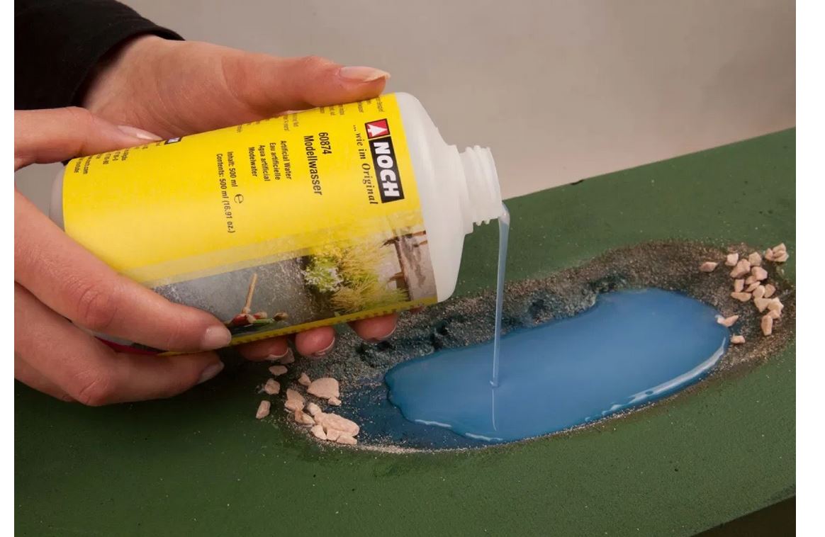Noch 60876 Modellwasser mini 125 g gießfertig in der Flasche Neu