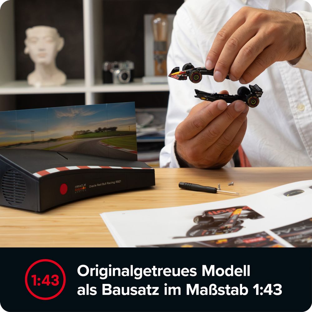 Franzis 67265 Oracle Red Bull Racing Adventskalender 1:43 Bausatz