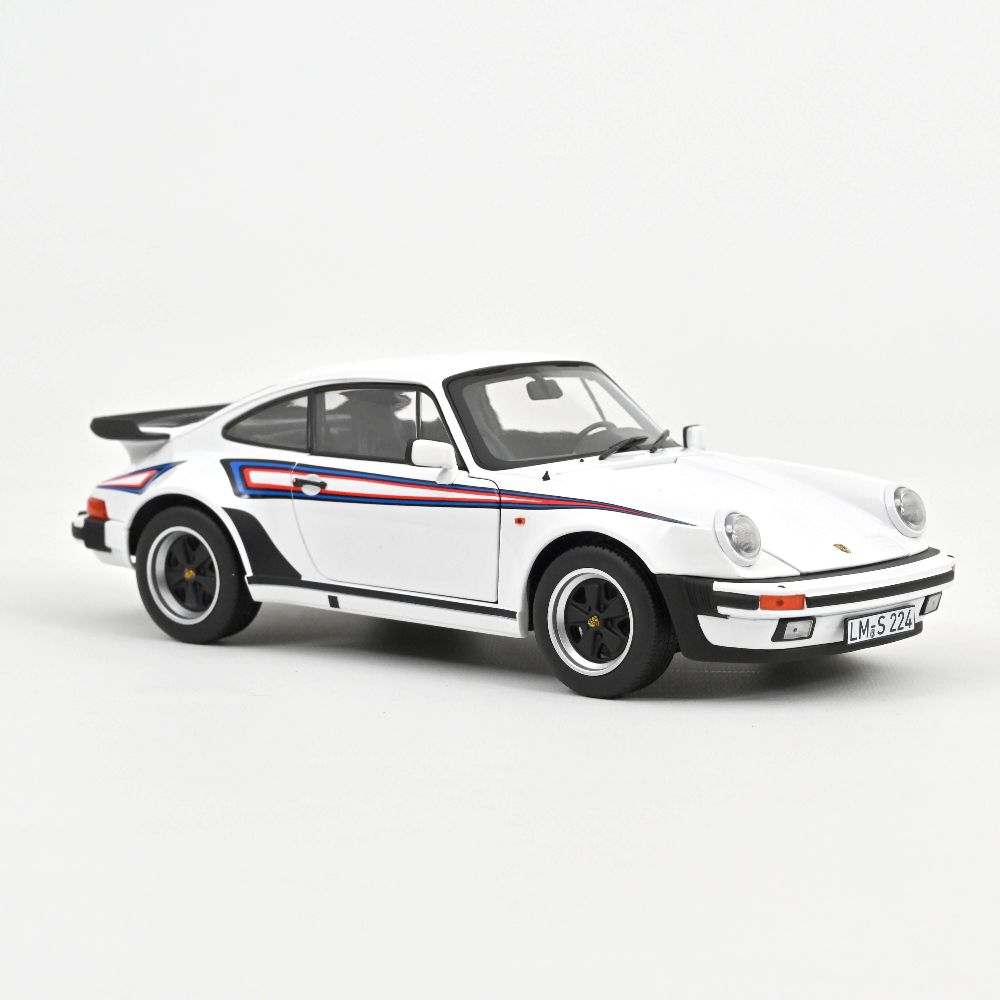 Norev 187668 Porsche 911 Turbo 3.3 1980 Weiß 1:18 Standmodell
