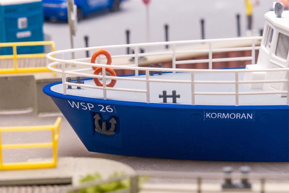 Faller 131019 Polizeiboot 1:87 Spur H0 Bausatz NEU OVP