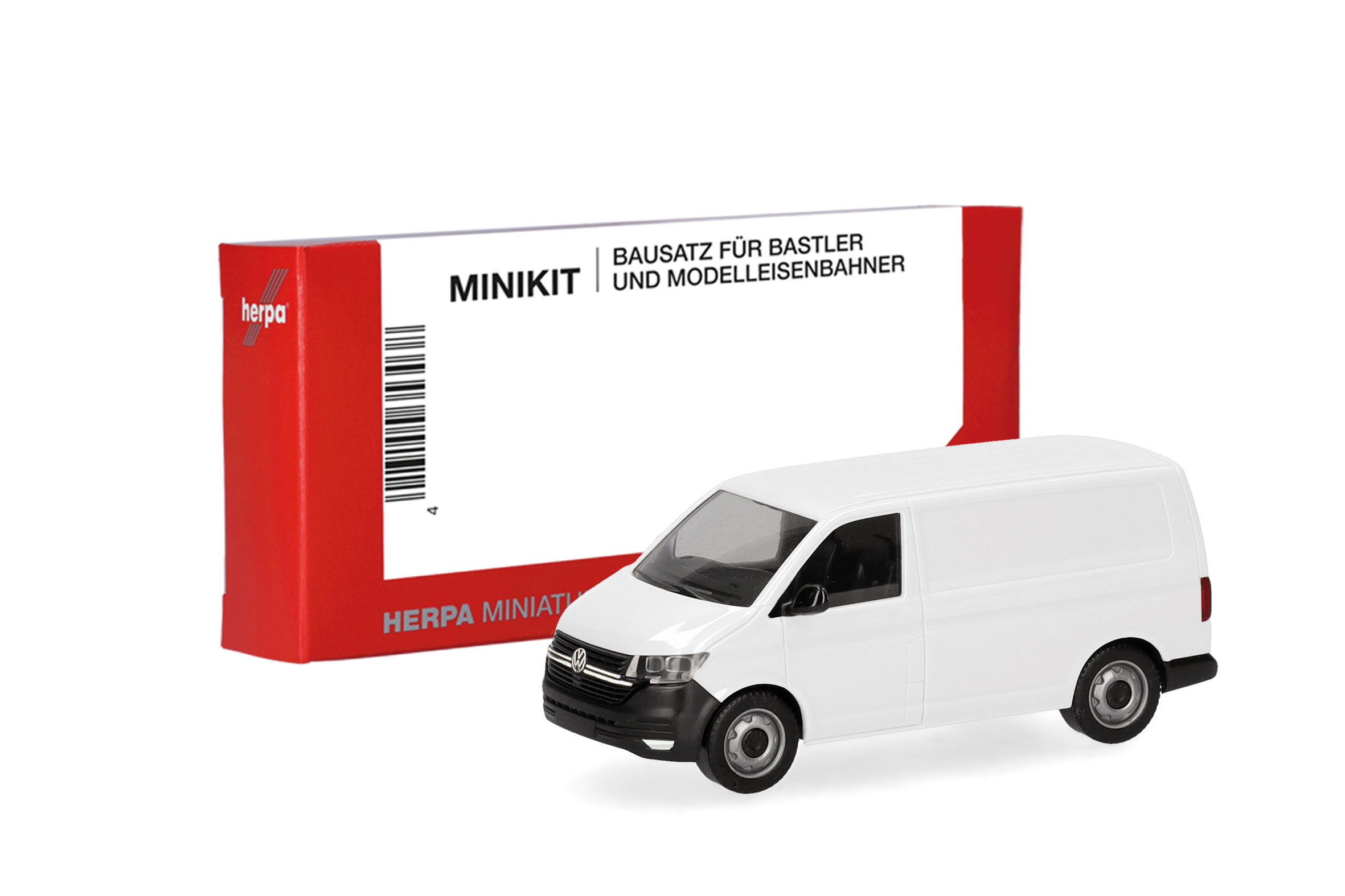 Herpa 014267 MiniKit VW T6.1 Kasten, weiß