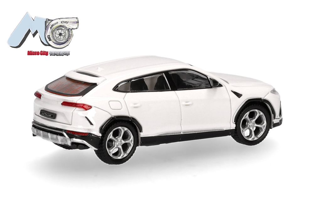 Herpa 87MC000110 MicroCity: Lamborghini Urus weiß 1:87 Spur H0 NEU OVP