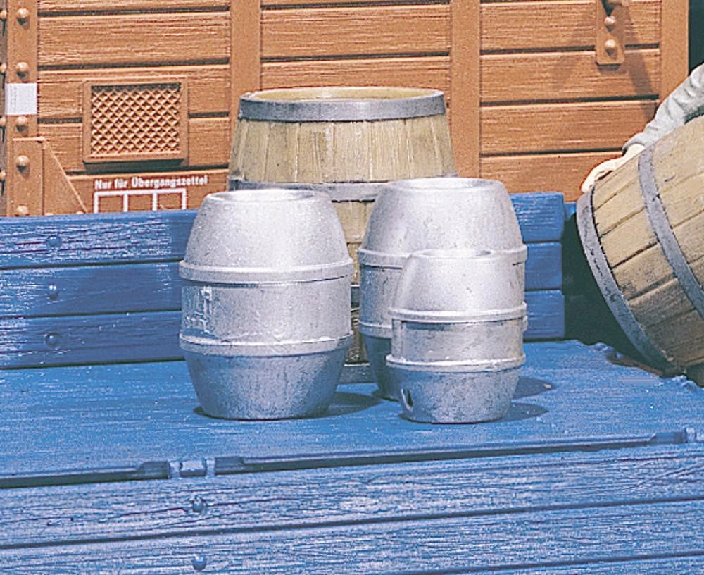 Pola 333202 4 Bierfässer 1:22,5 Spur G Neu OVP