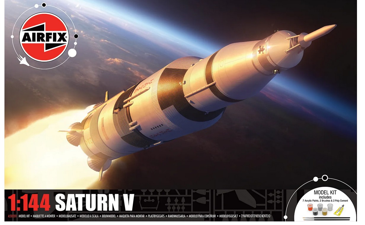 Airfix A50201 Saturn V - Gift Set 1:144 Modellbausatz NEU OVP