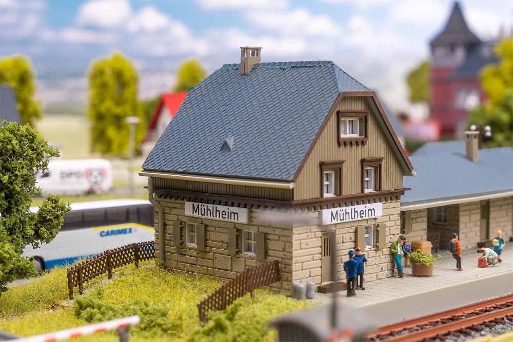 Faller 231731 Bahnhof Mühlheim 1:160 Spur N Bausatz NEU OVP