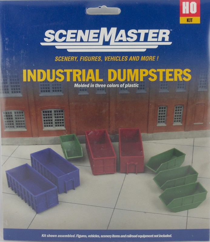Walthers 949-4106 Industriecontainer 1:87 Spur H0 Neu OVP