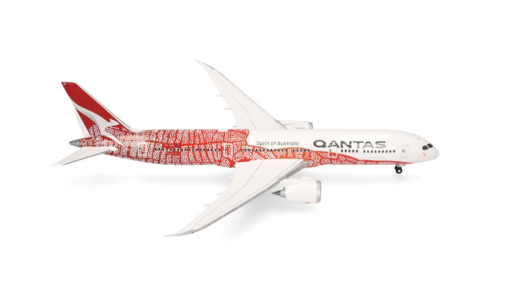 Herpa 574099 B787-9 Qantas Yam Dreaming 1:200