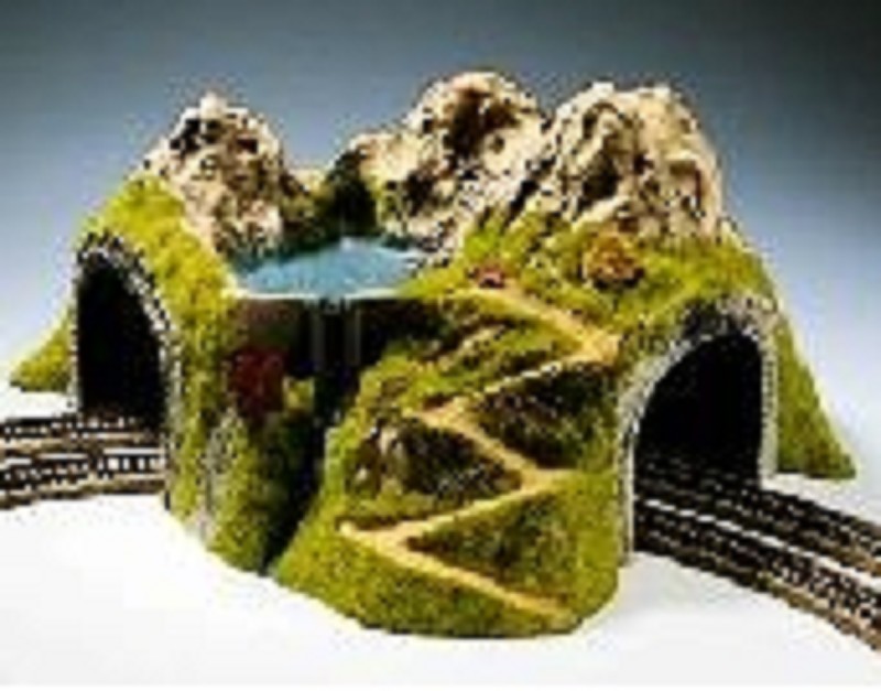 Noch 05180 Ecktunnel 2 gleisig