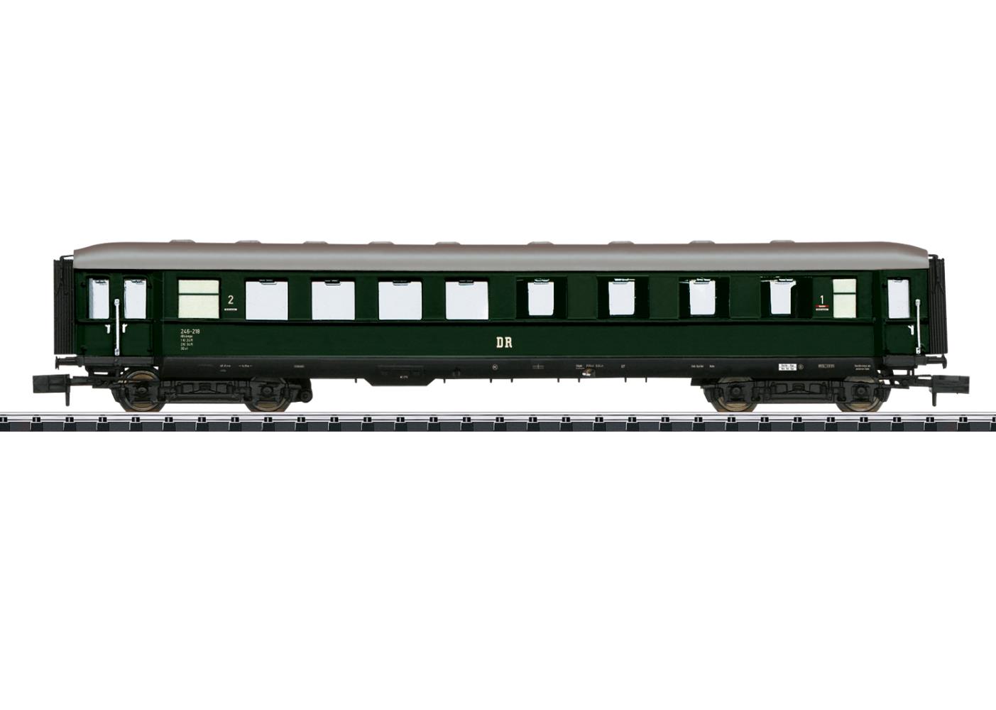 Trix 18425 Nahverkehrswgn AB4ümpe 1./2.Kl, DR, Ep.III, Spur N, NEU OVP