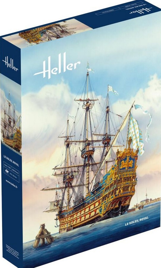 Heller 80899 Soleil Royal 1:100 Modellbausatz NEU OVP