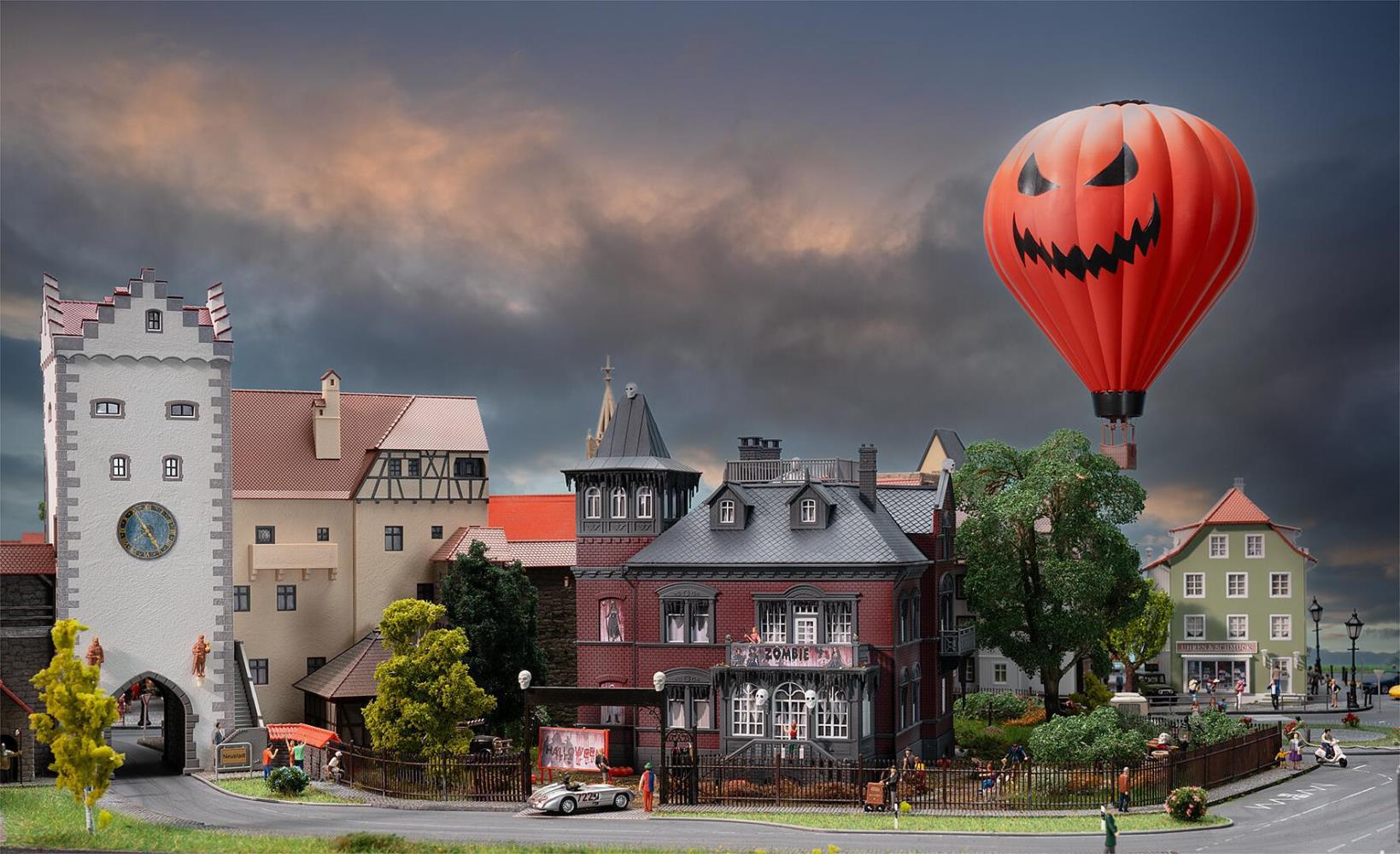 Faller 190034 Aktions-Set Halloween 1:87 Spur H0 Bausatz NEU OVP
